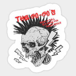 Go go punk Sticker